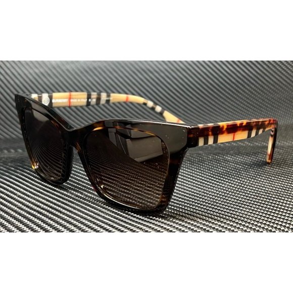 Burberry Brown Havana Women's Sunglasses - Picture 1 of 5